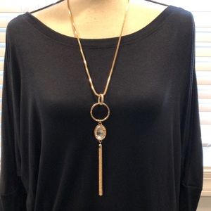 Gold color necklace